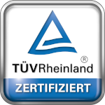 Zertifiziert durch den TÜV Rheinland